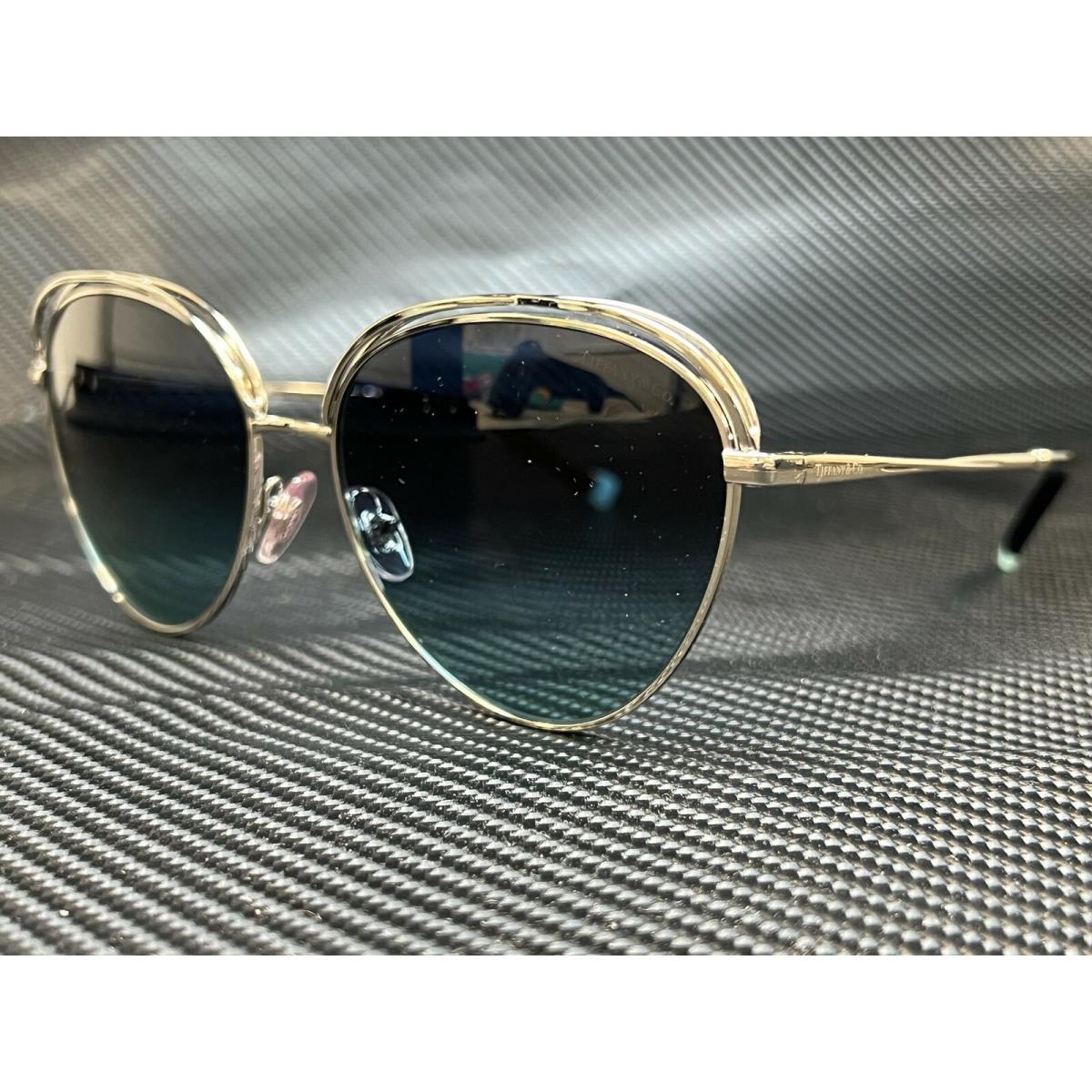 Tiffany TF3075 60019S Silver Round Women`s 58 mm Sunglasses