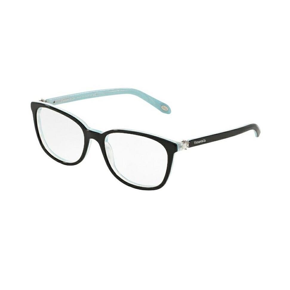 Tiffany TF 2109BF 8193 Womens Eyeglasses Black / Blue Pearl Frames 53-17-140