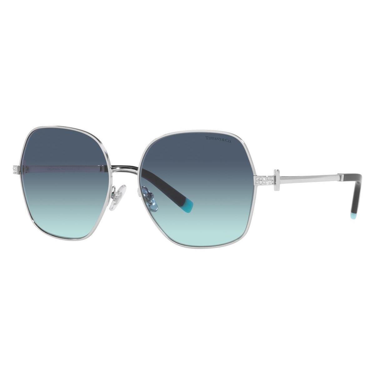 Tiffany 3085B Sunglasses 60019S Silver