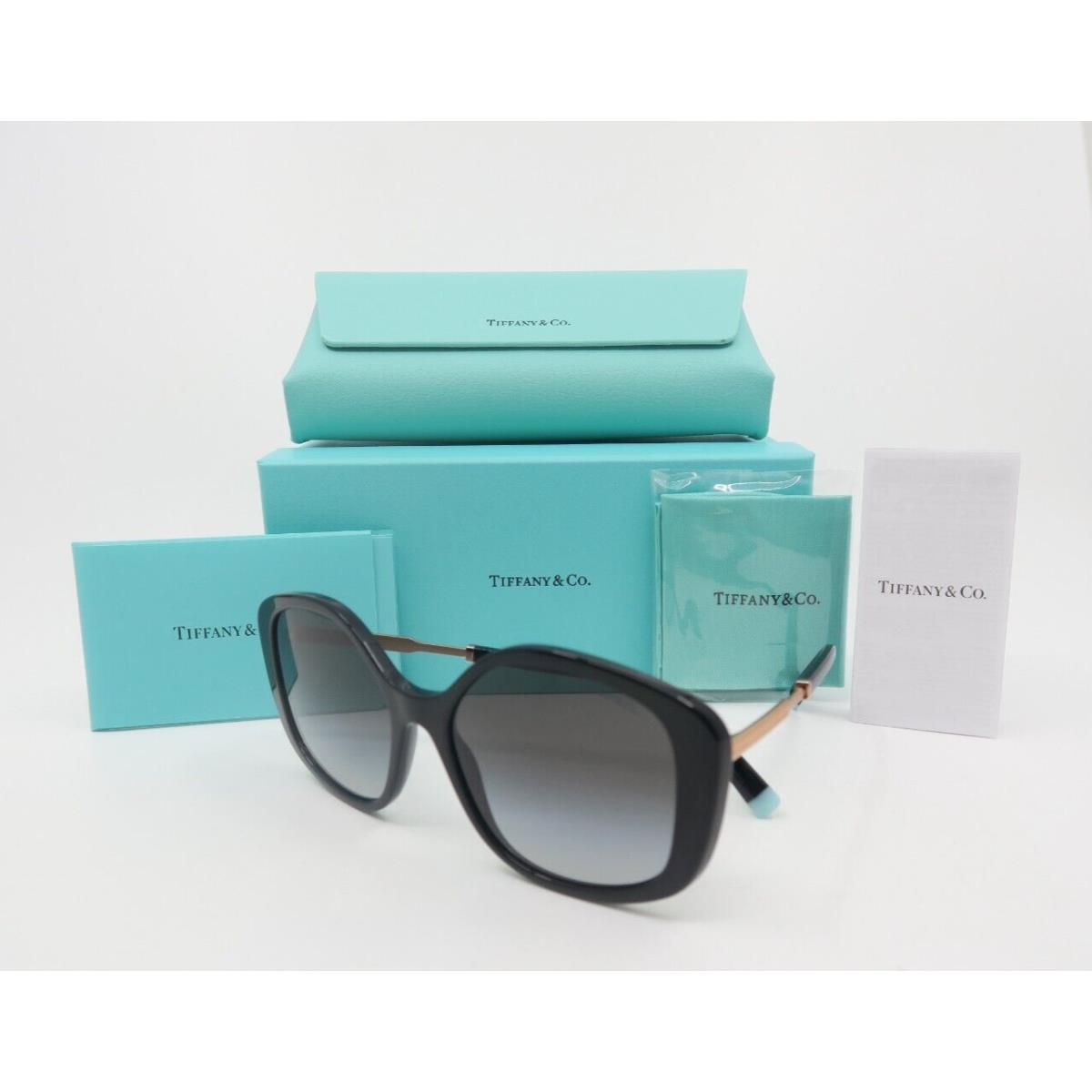 Tiffany Co. TF 4192 8001/3C 54mm Black-dark Grey Gradient-gold Sunglasses