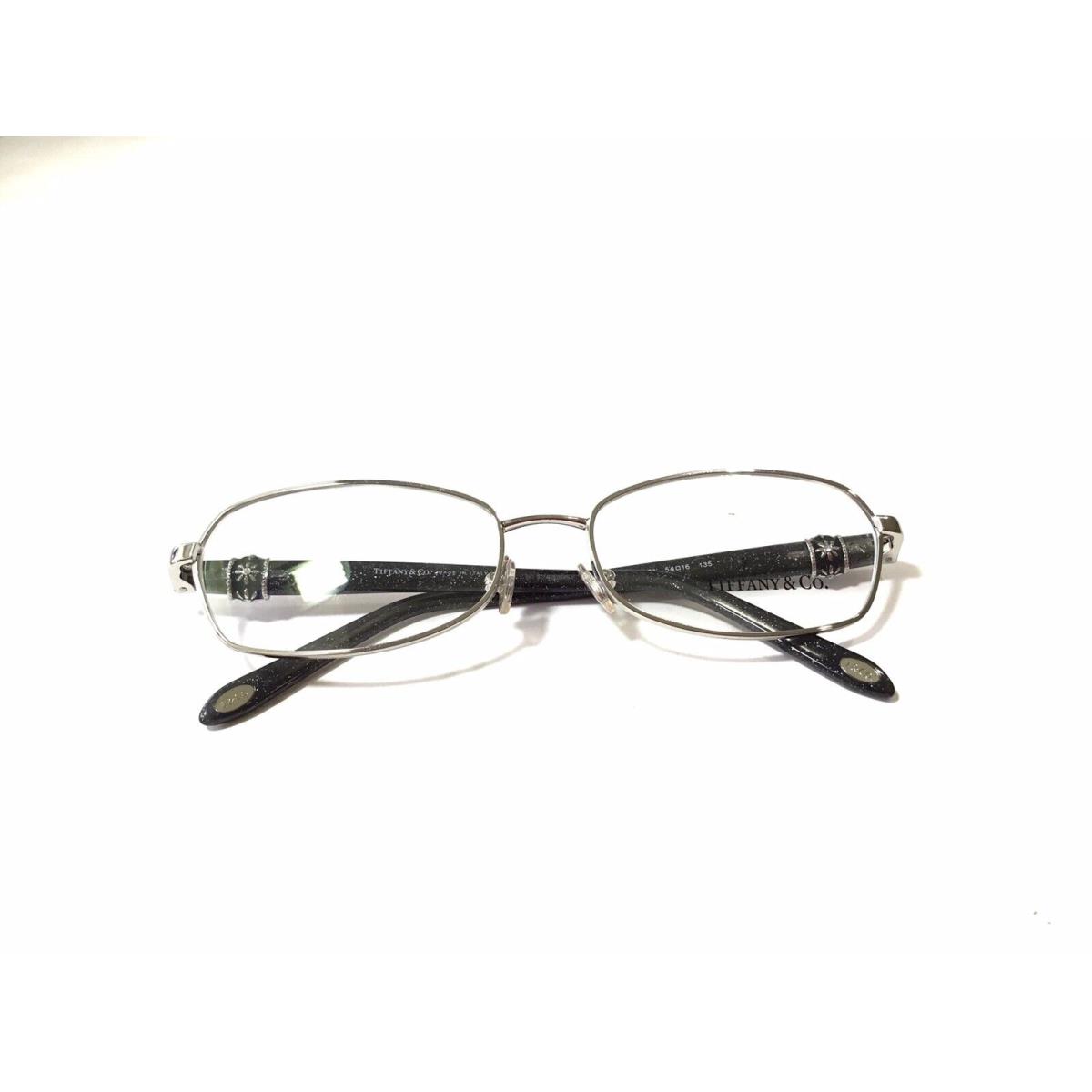 Tiffany Co. Eyeglasses 1074-B Silver 6071 Size 54mm Optical Frame