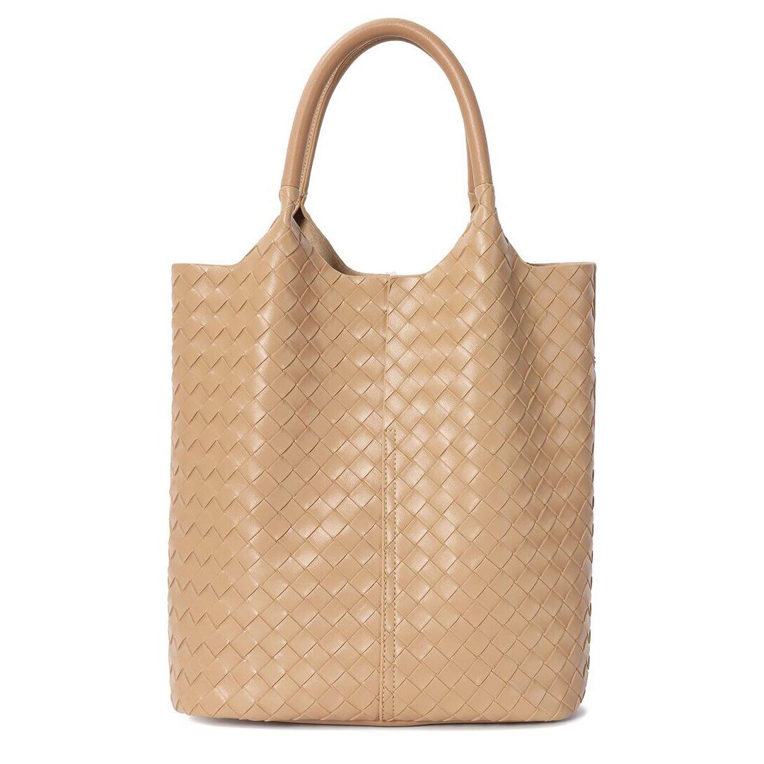 Tiffany Fred Paris Woven Leather Tote Women`s Orange