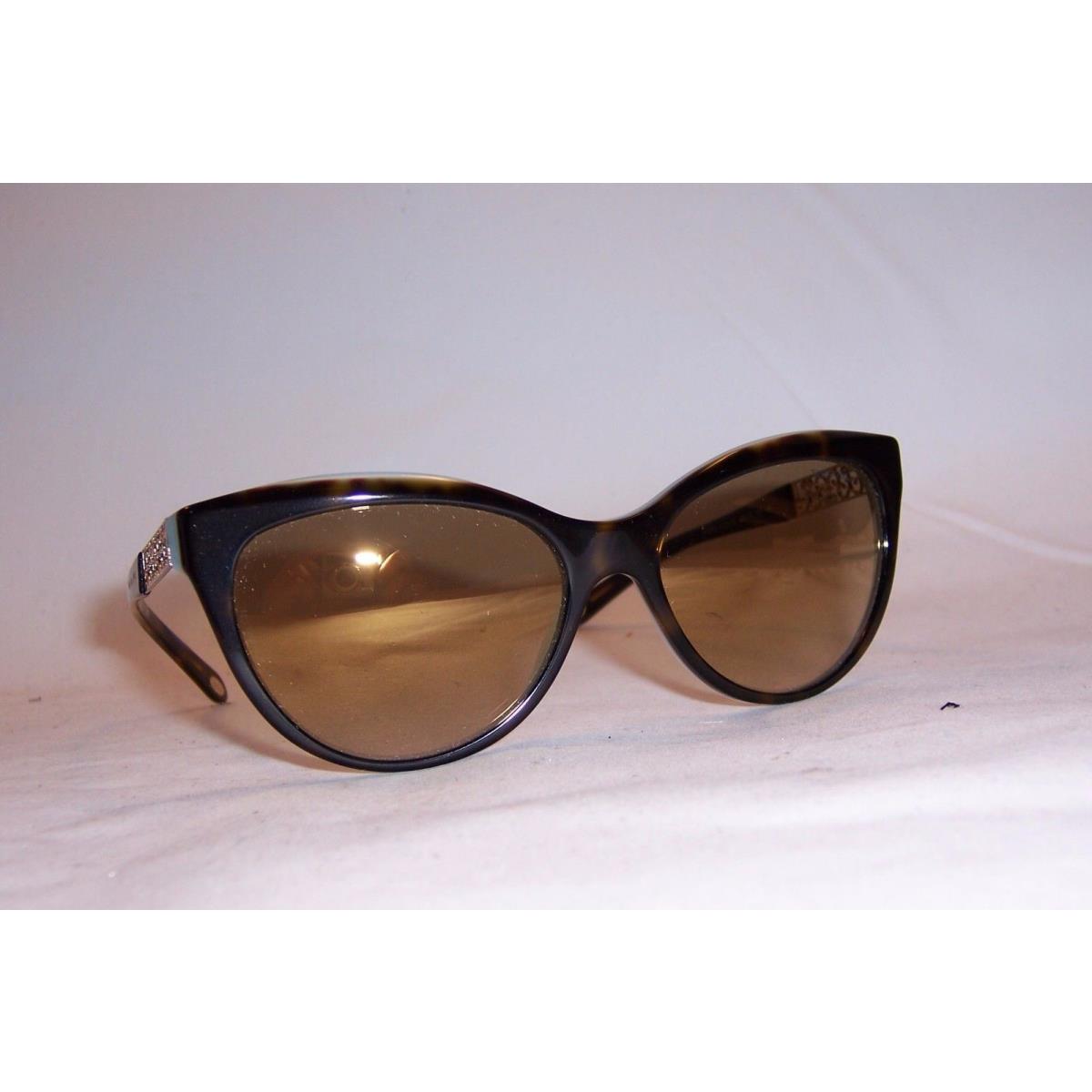 Tiffany CO Sunglasses TF 4119 81346E Havana Azure/gold Mirror