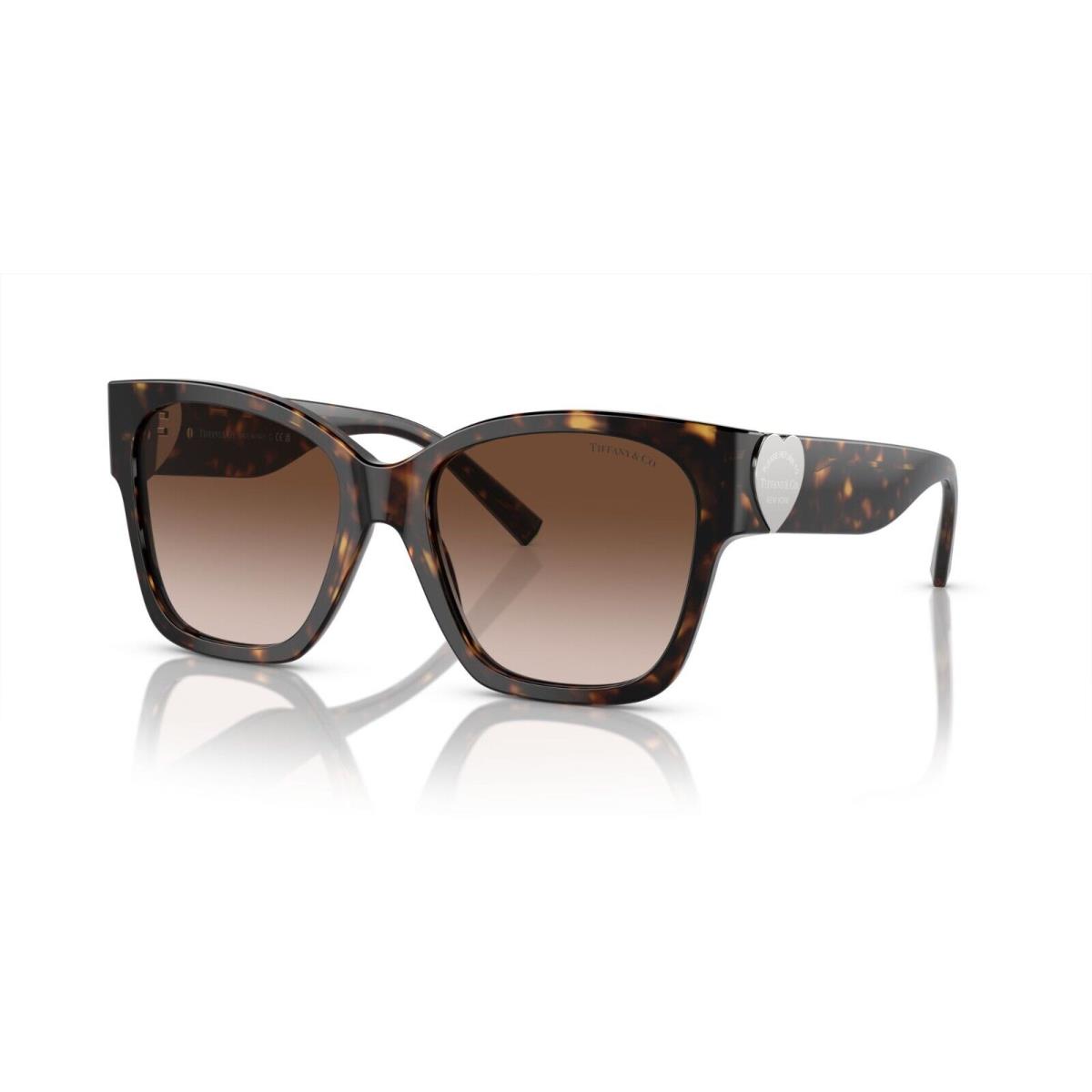 Tiffany TF 4216 Havana/brown Shaded 8015/3B Sunglasses