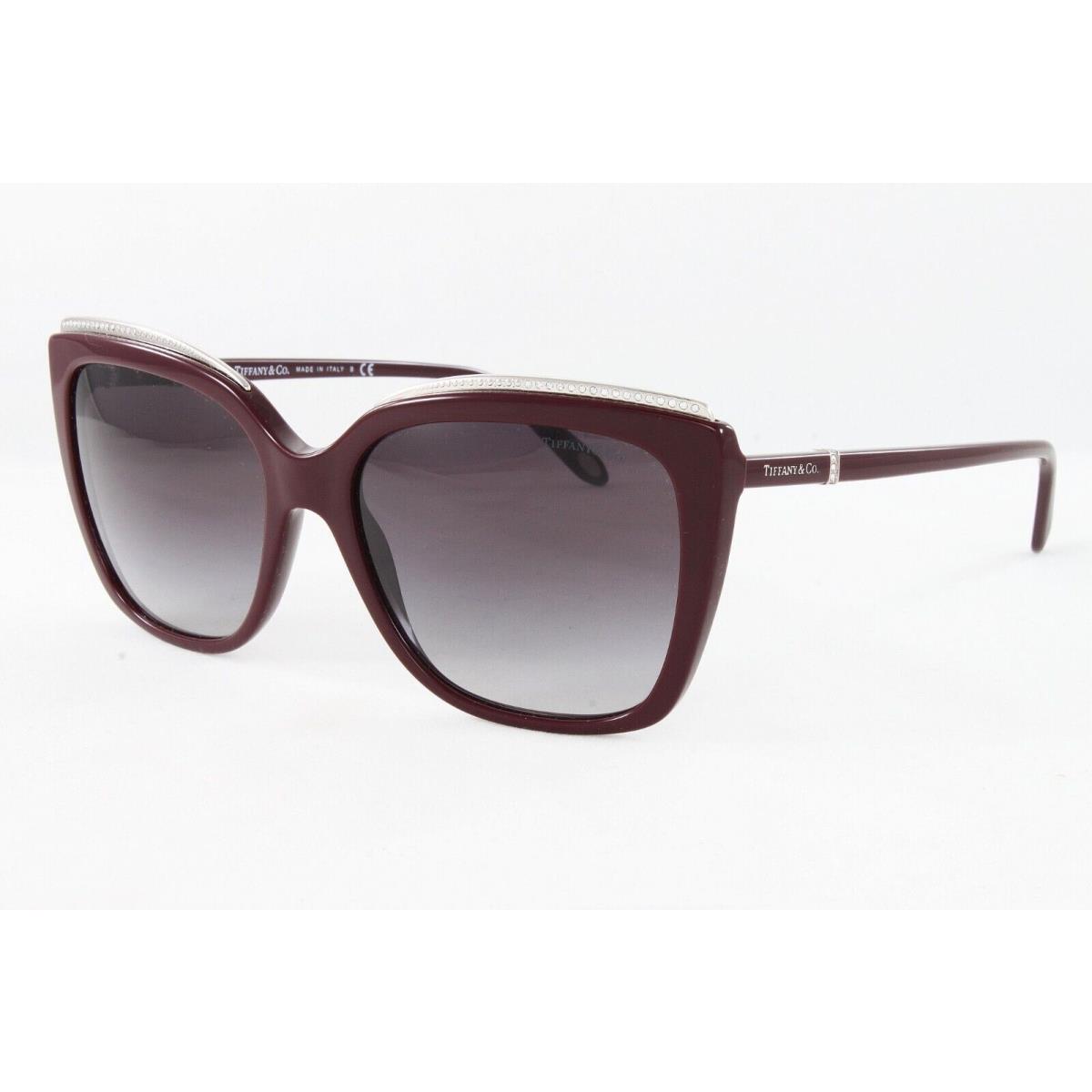 Tiffany Sunglasses Women`s TF4135B 81813C Dark Cherry 56mm Grey Lens