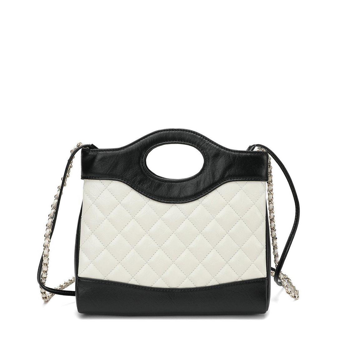 Tiffany Fred Paris Quilted Leather Crossbody Women`s