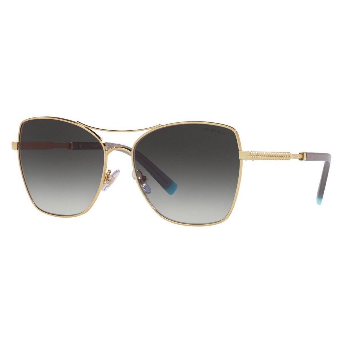 Tiffany Co TF3084-60023C-59 Gold Havana Sunglasses