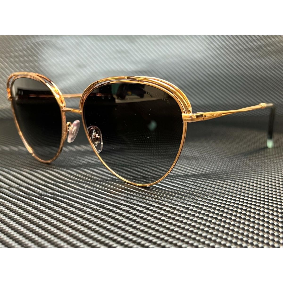 Tiffany TF3075 61053C Rubedo Gold Round Women`s 58 mm Sunglasses