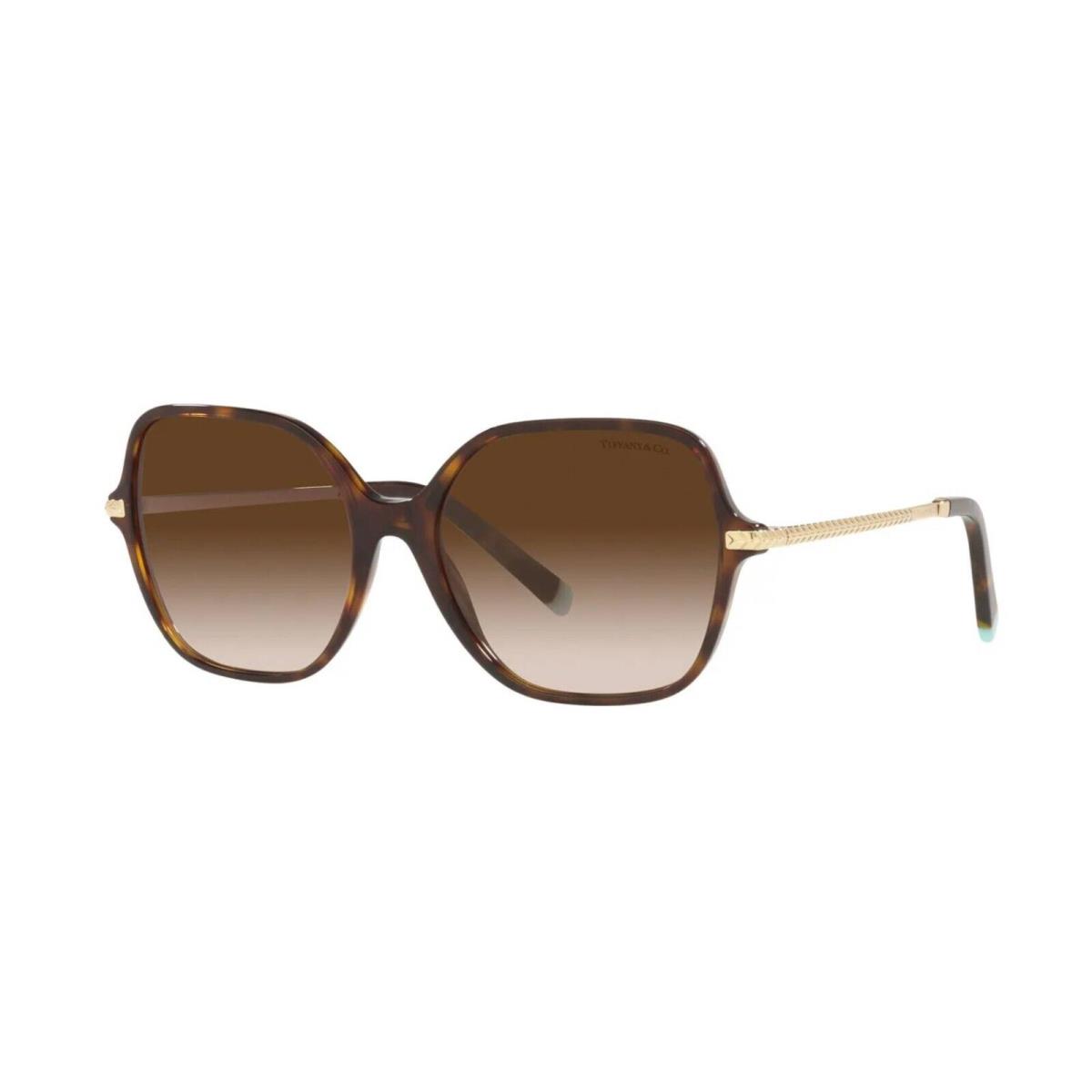 Tiffany TF 4191 Havana/brown Shaded 8015/3B Sunglasses