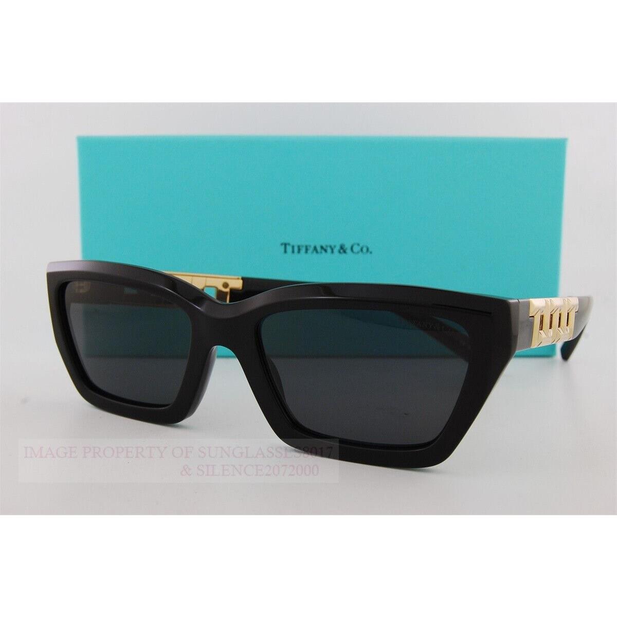 Tiffany Co. Sunglasses TF 4213 8001/S4 Black/dark Gray Women