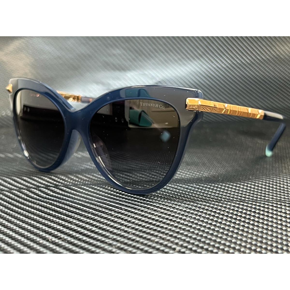 Tiffany TF4182F 82833C Opal Blue Cat Eye Women`s 55 mm Sunglasses