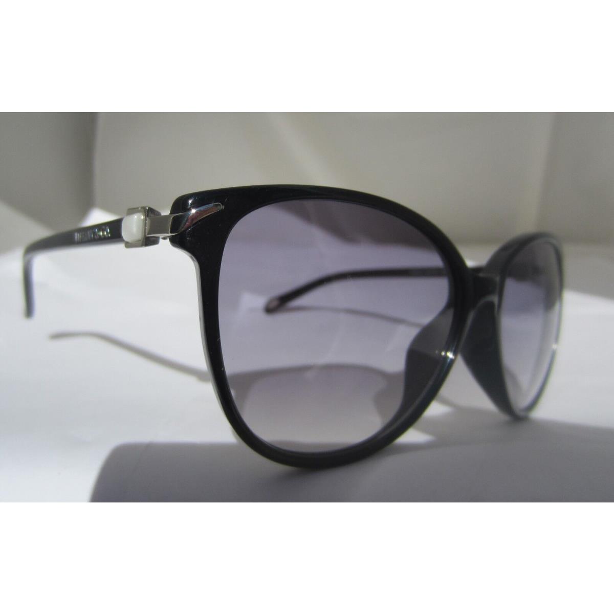 Tiffany Co Womens TF 4061G 8001/3C Black White Stone Sunglasses Italy