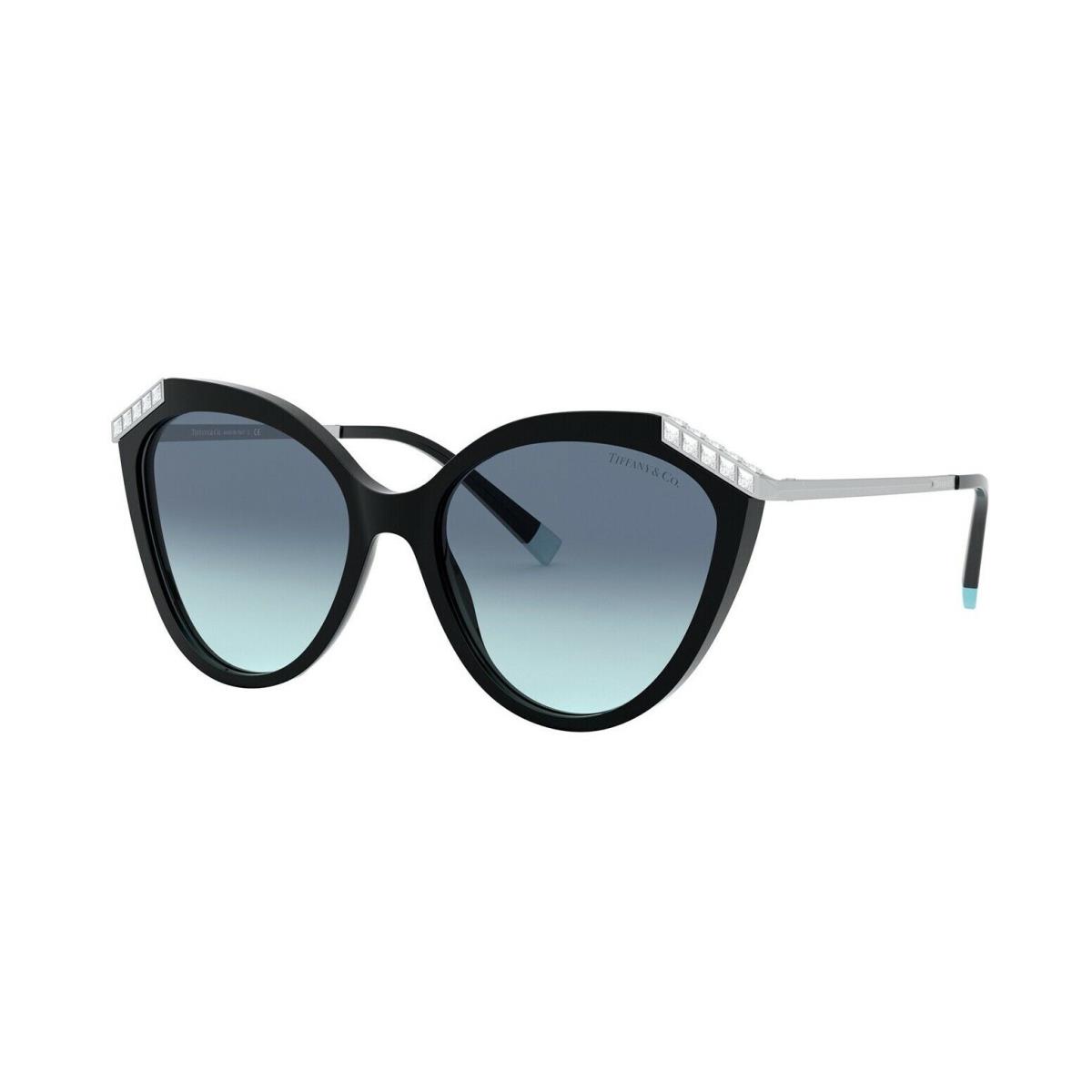 Tiffany Wheat Leaf TF 4173B Black/blue Shaded 8001/9S Sunglasses