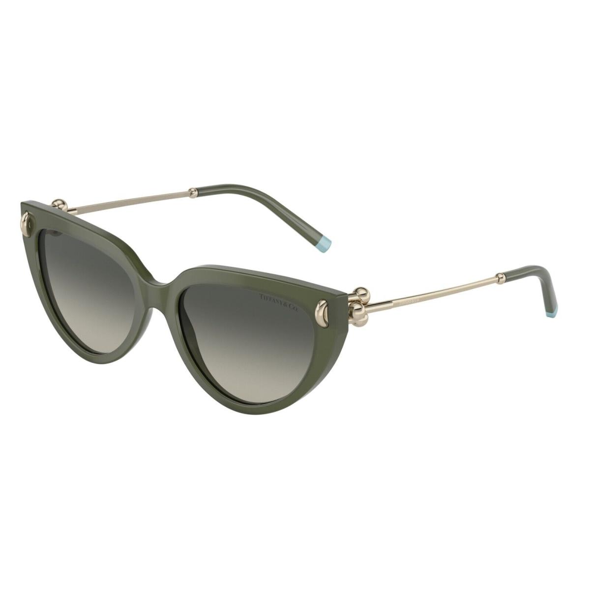 Tiffany TF 4195 Opal Green/grey Shaded 8358/11 Sunglasses