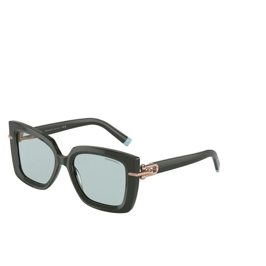 Tiffany TF4199 835672 Solid Dark Green Azure 53 mm Women`s Sunglasses