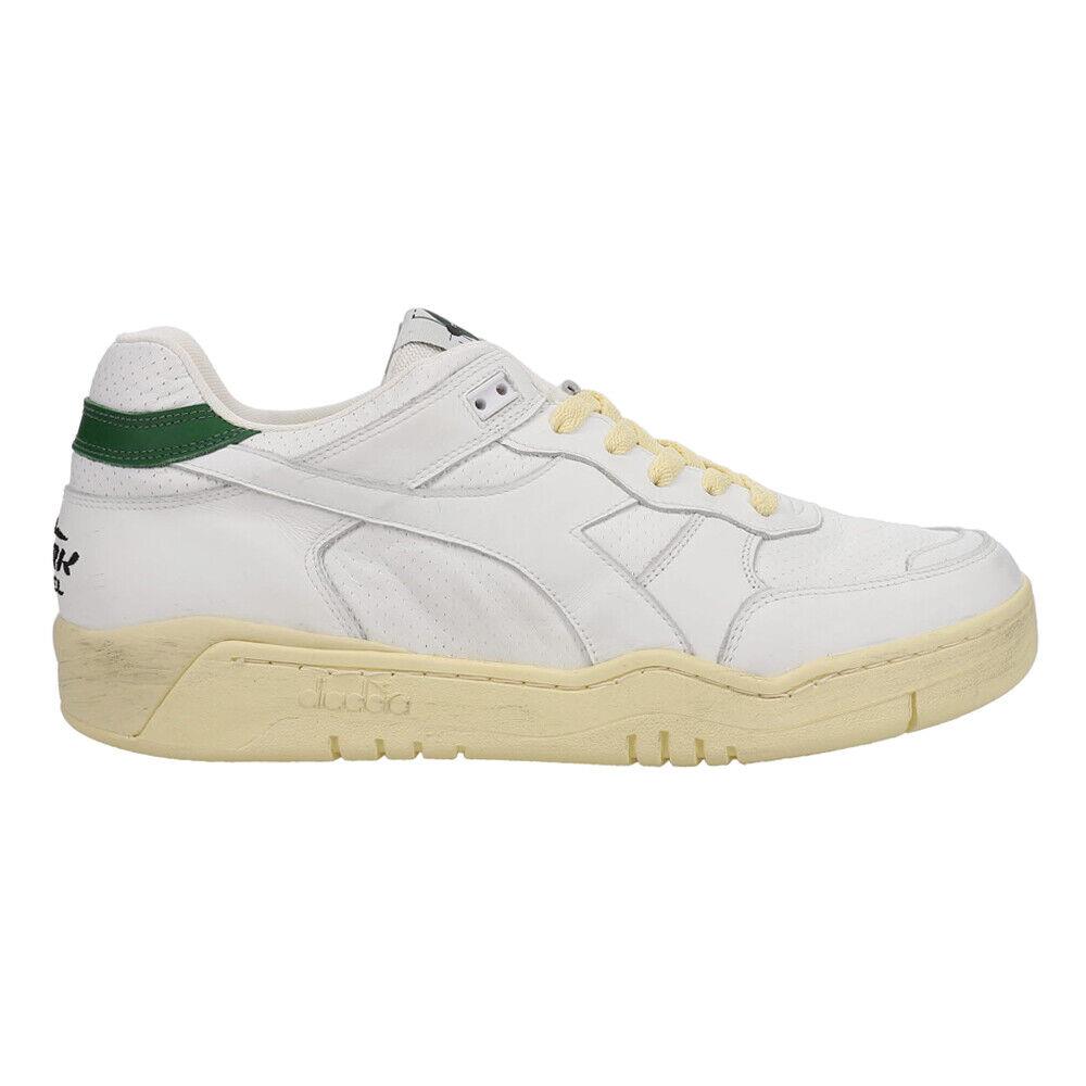 Diadora B.560 Cork Italia Lace Up B.560 Cork Italia Lace Up Mens White Sneakers Casual Shoes 179234