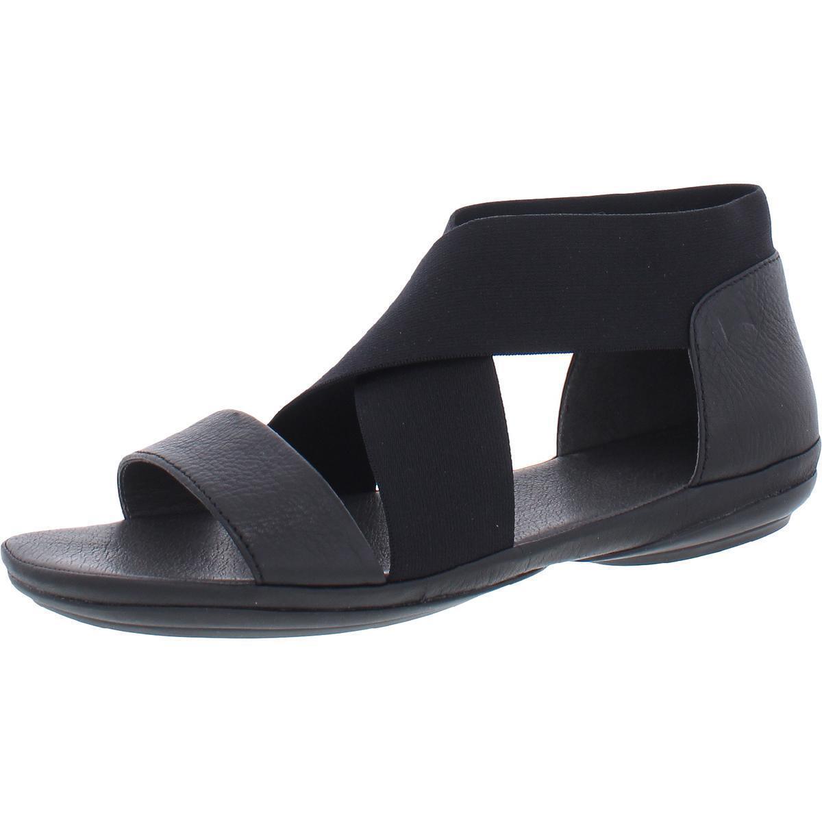 Camper Womens Right Nina Black Strappy Sandals Shoes 8 Medium B M Bhfo 9635