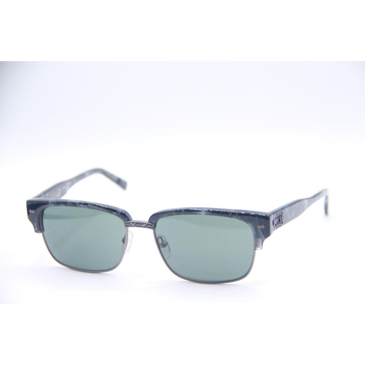 John Varvatos Bowery V516 Smoke Gunmetal Sunglasses 56-16