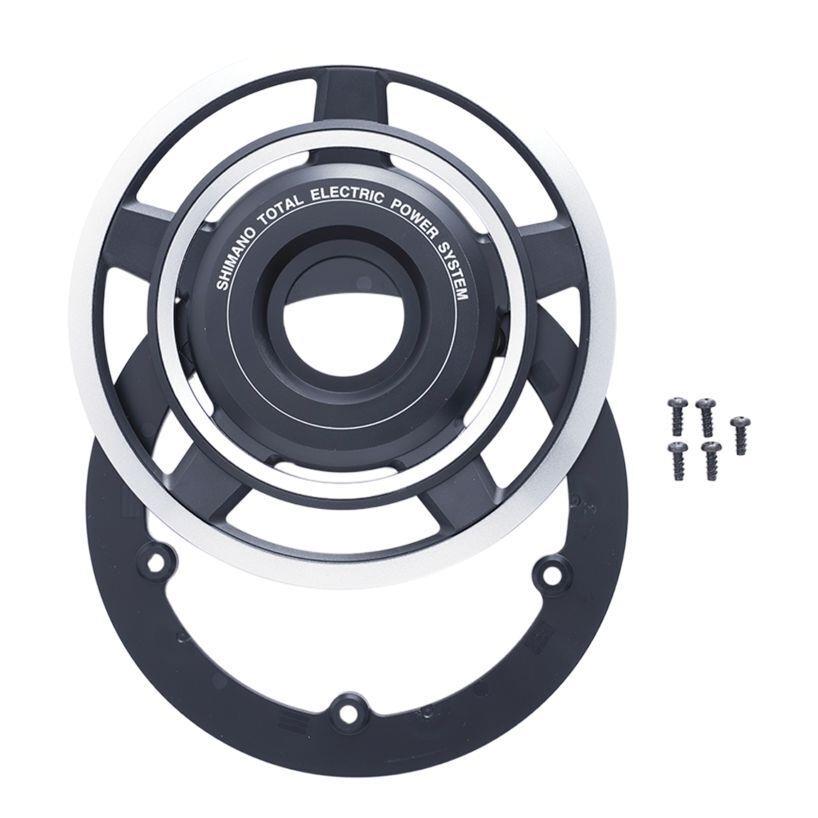 Shimano Steps FC-E6000 SM-CRE60 Double Chain Ring Cover and Fixing Bolt