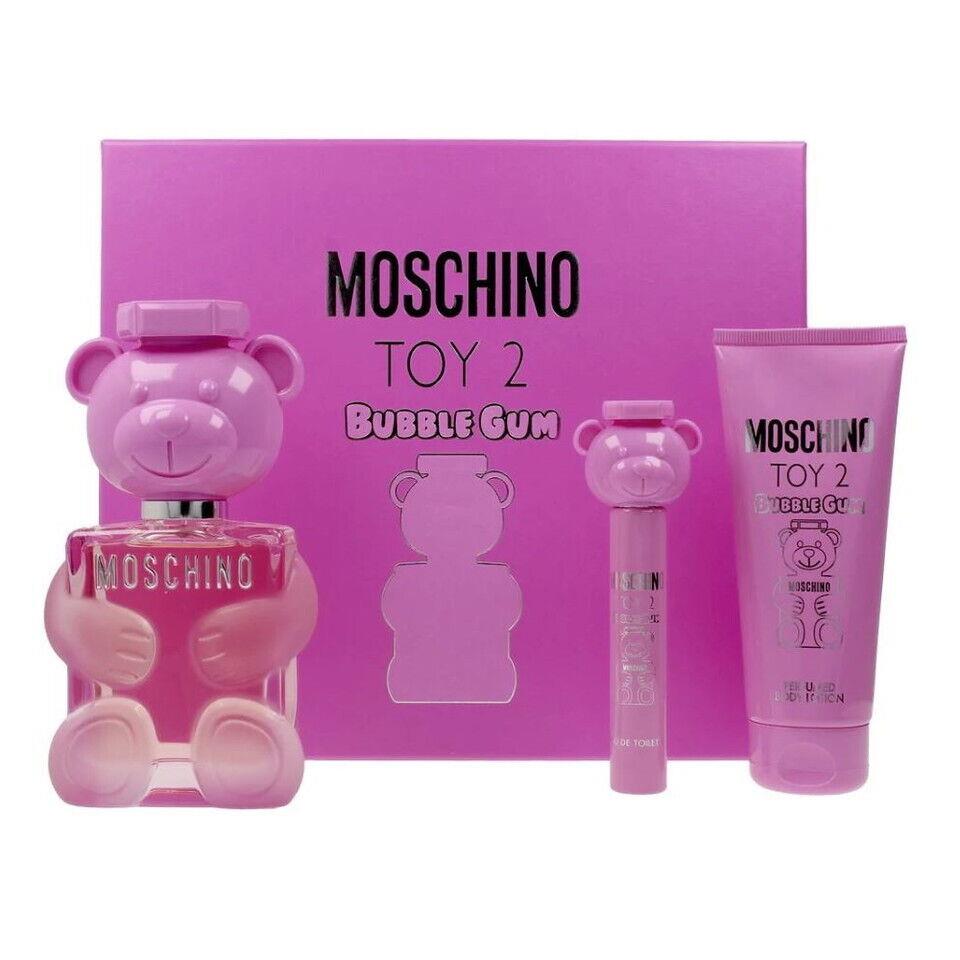 Moschino Toy 2 Bubblegum 3PCS Eau de Toilette Gift Set For Women