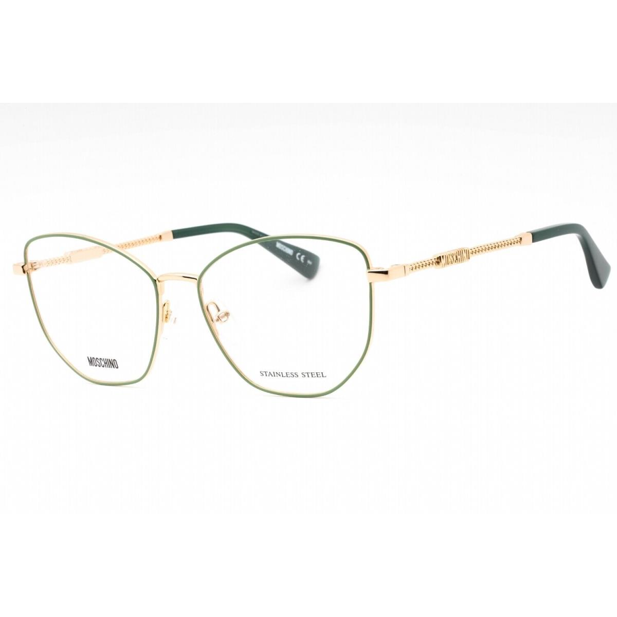 Moschino MOS611-PEF-54 Eyeglasses Size 54mm 15mm 140mm Goldgreen Women