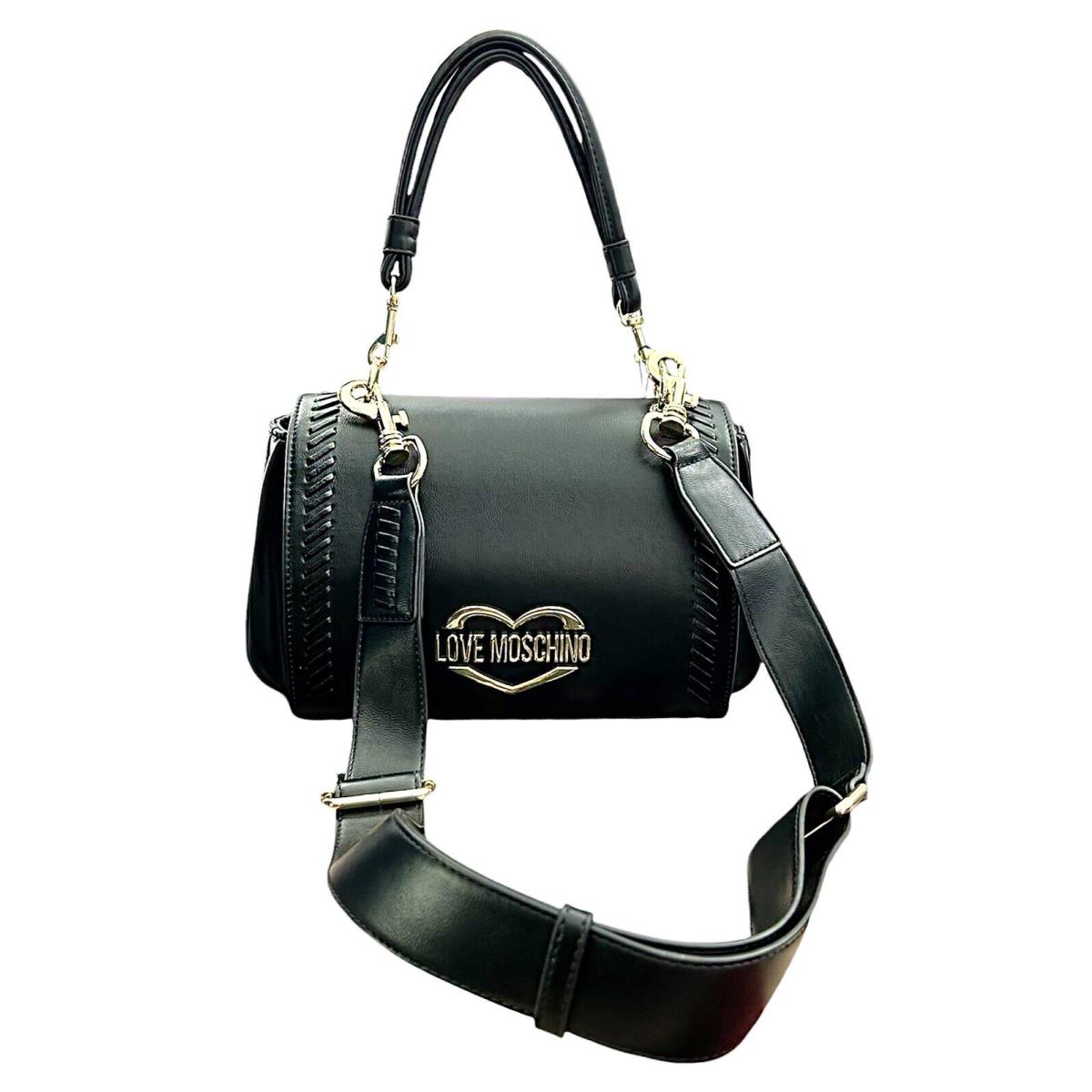 Love Moschino Leather Shoulder Bag Now