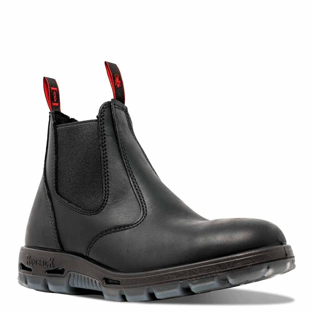 Redback Boots Ubbk Bobcat Black Oil Kip Soft Toe Work Boots