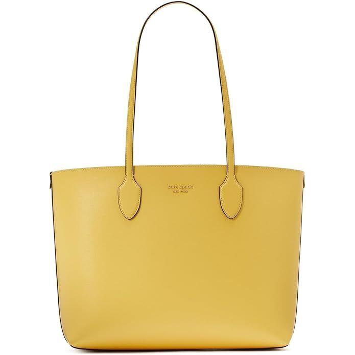 Kate Spade New York Bleecker Saffiano Leather Large Summer Daffodil Tote