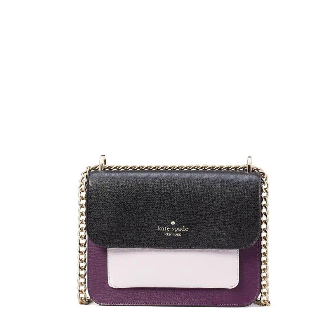 Kate Spade Remi Flap Chain Crossbody Bag Ripe Plum K8519