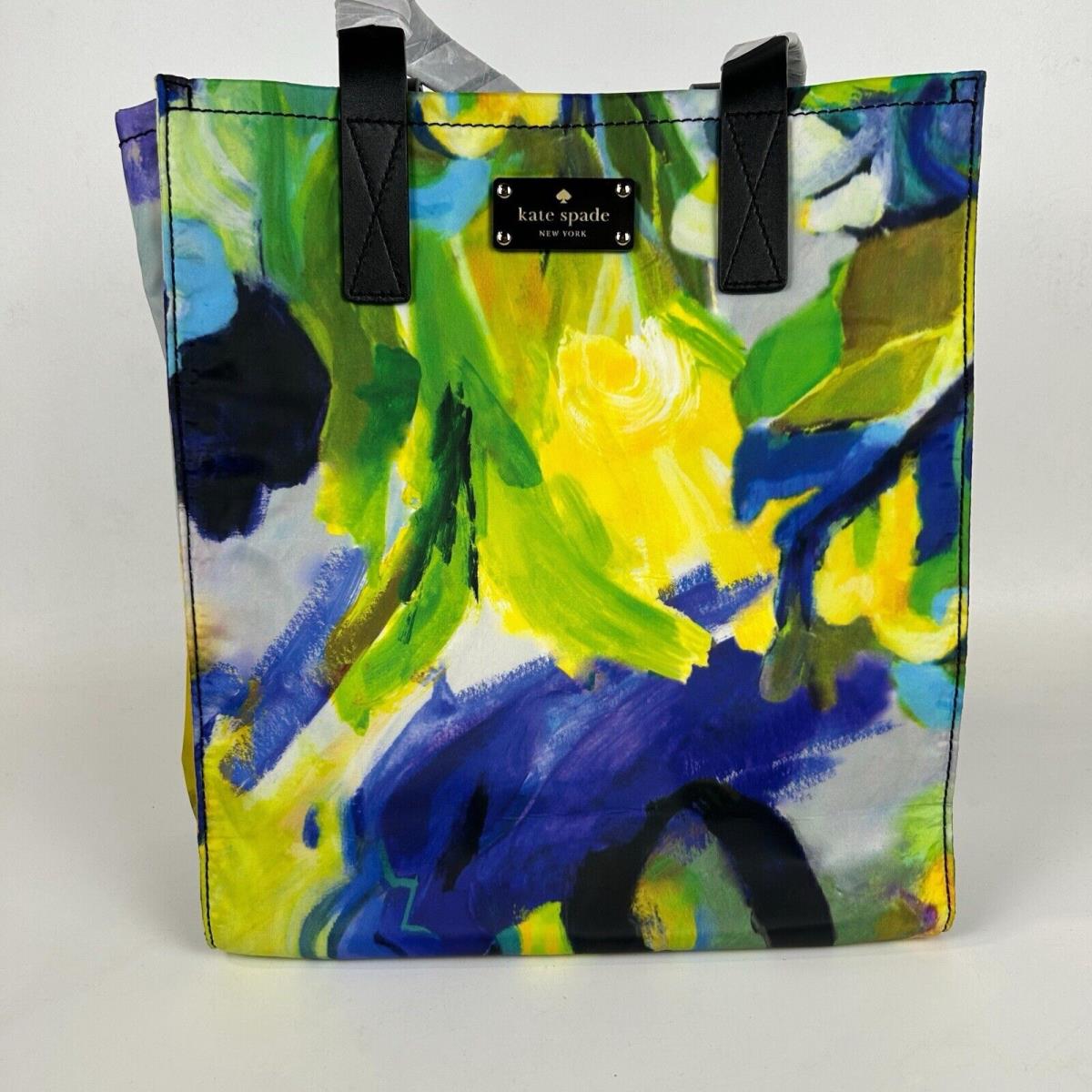 Kate Spade Abstract Watercolor Painting Tote New