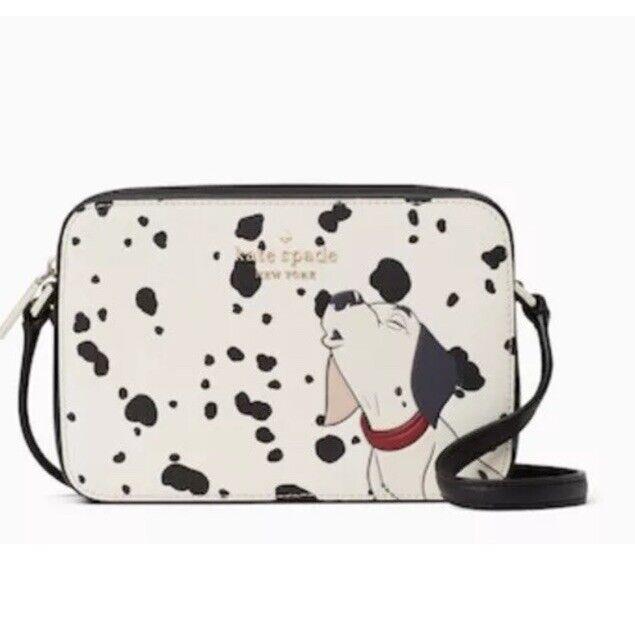 Kate Spade New York 101 Dalmatians Women`s Camera Bag Crossbody K8239