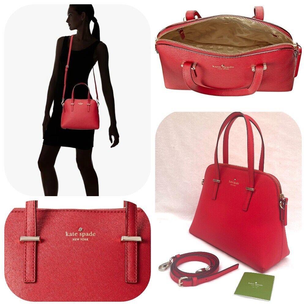 Kate Spade Maise Cedar Street Crossbody Saffiano Leather Bag in Dinasty Red