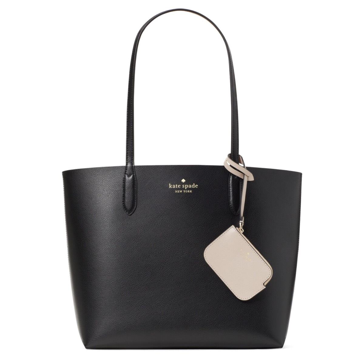 Kate Spade Ava Leather Reversible Tote Black K6052