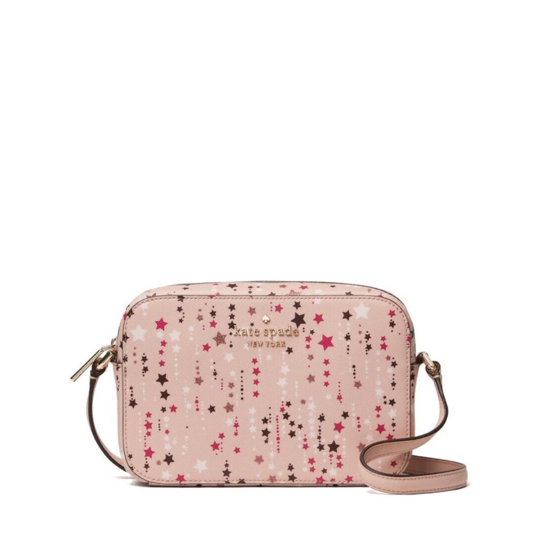 Kate Spade Twinkle Printed Mini Camera Crossbody Bag Pink Multi K4729