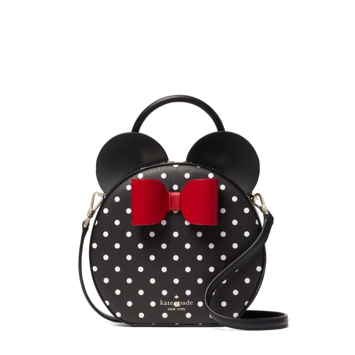 Kate Spade X Disney Minnie Mouse Crossbody Bag Black Multi K4641