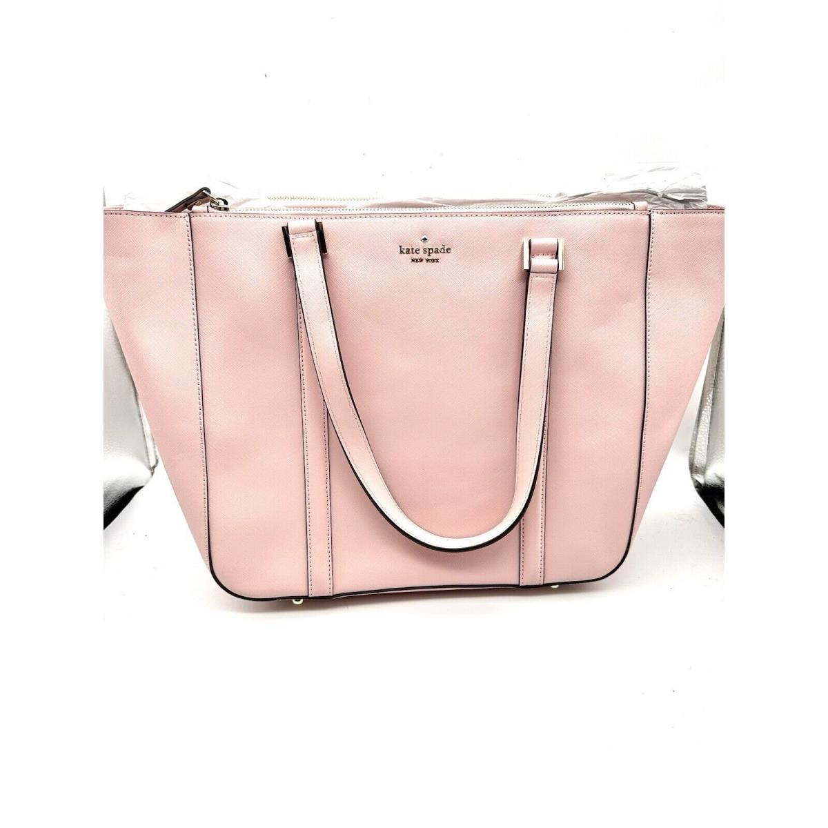 Kate Spade Women`s Light Pink Luxury Leather Tote Bag