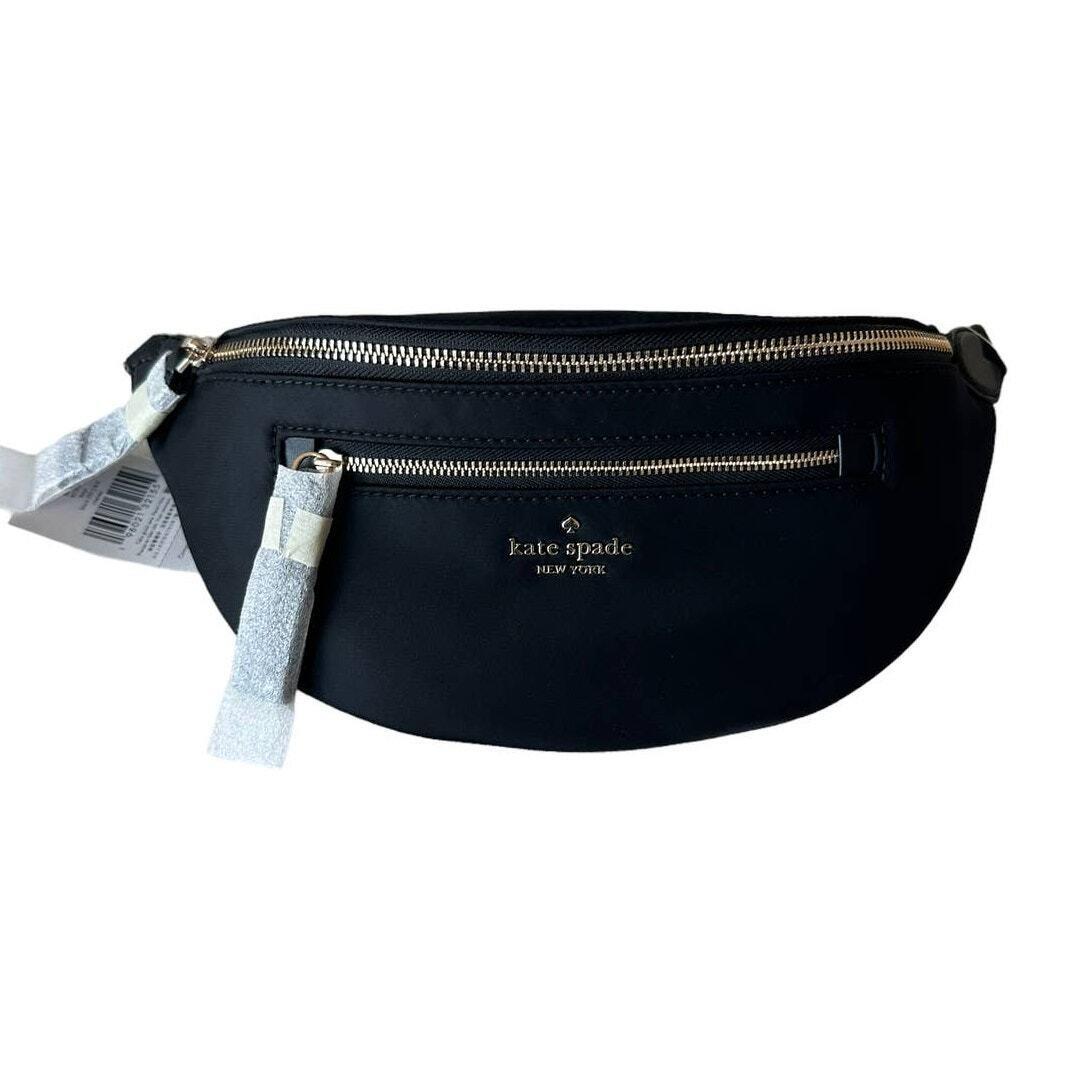 Kate Spade Woman s Chelsea Black Nylon Belt Bag Fanny Bag