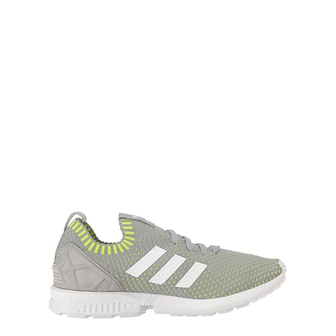 Adidas ZX Flux Mid Grey White/electricity BA7376 Men Shoes