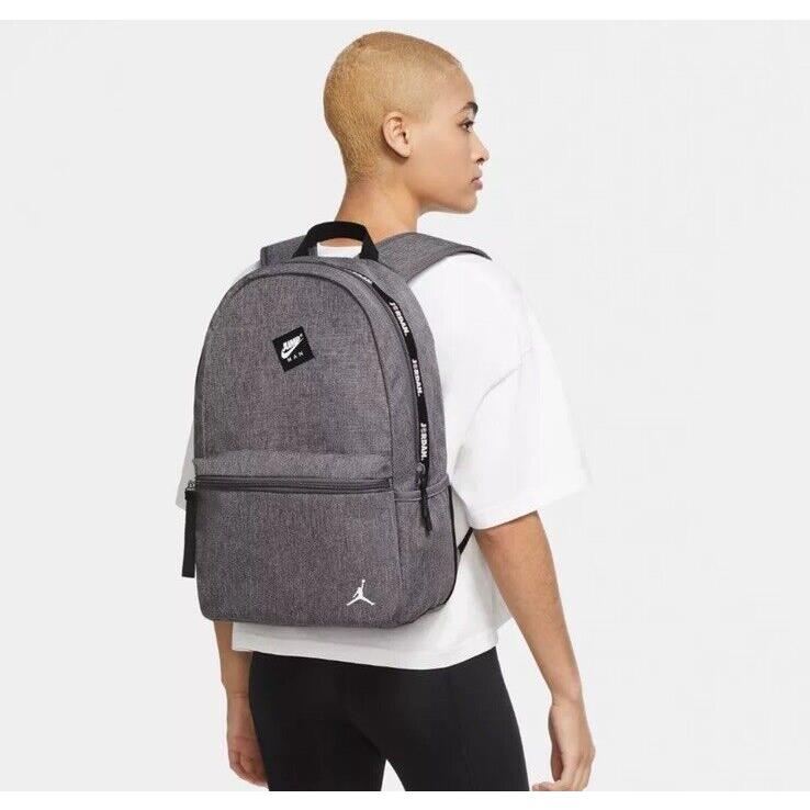 Nike Air Jordan Jumpman Classic Backpack 13 Laptop Grey/black 9A0505-GEH