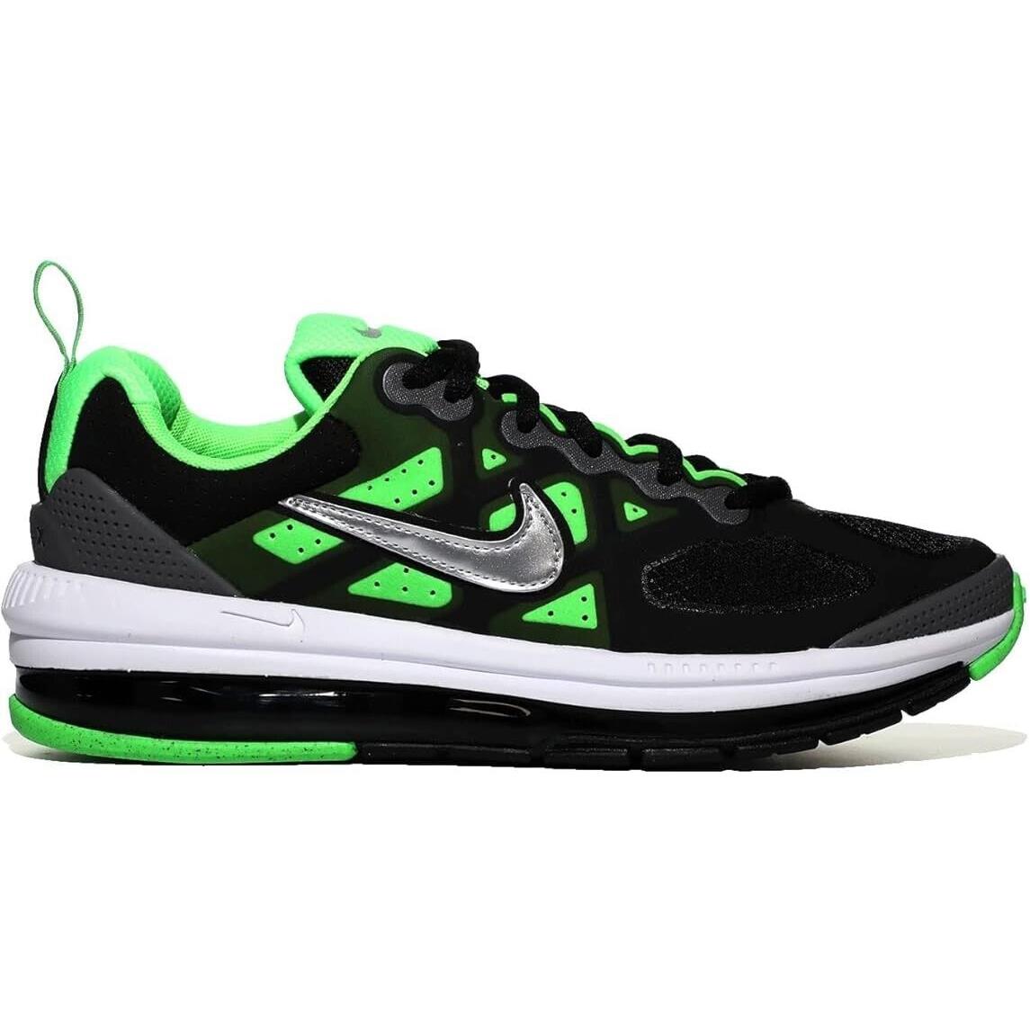 Nike Air Max Genome Big Kid Sz 6 - Black/green