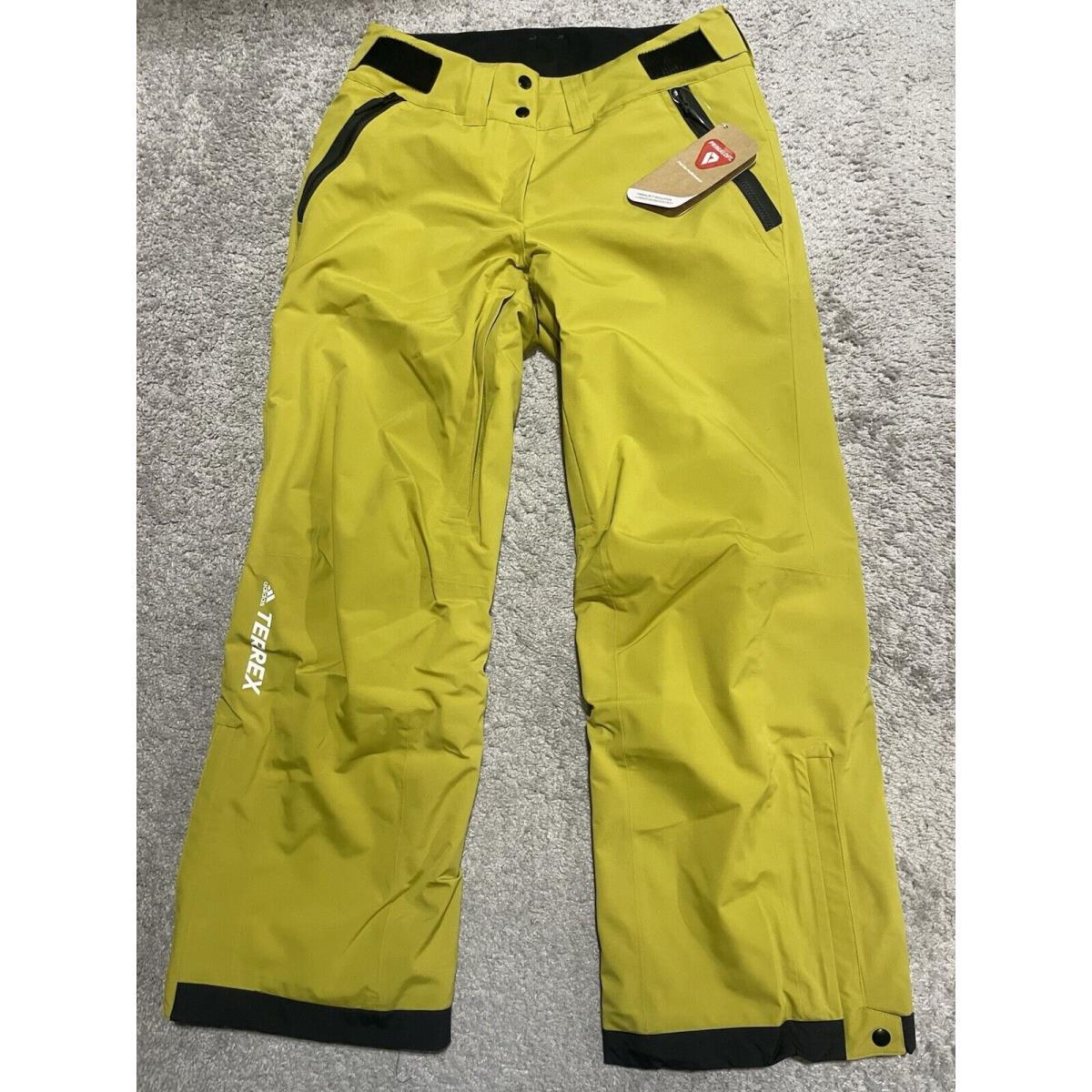 Adidas Terrex Women s M Skiing Pants Resort 2-Layer Insulated Mustard