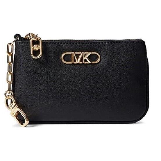 Michael Kors Women`s Parker Small Key Card Holder Black One Size