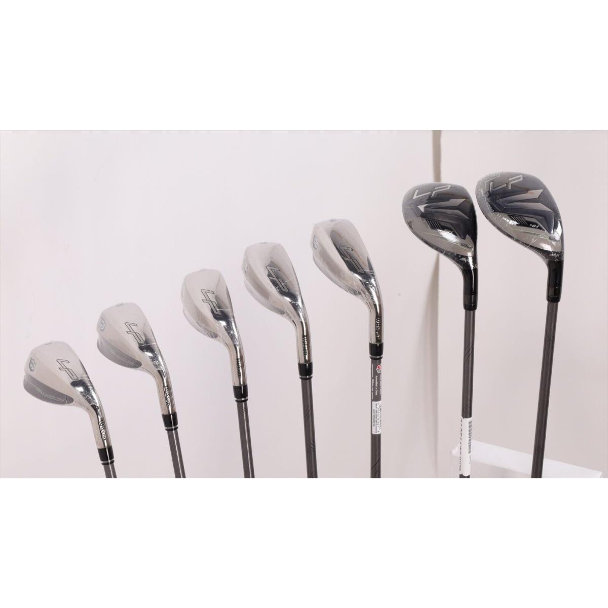 Wilson Launch Pad 2 Combo Iron Set 4-Pw Senior Even Flow Graphite 1251106