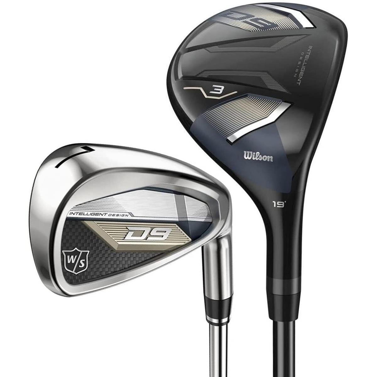 Wilson Staff D9 Combo Iron Set 4H-5H+6-GW Graphite Tensei Silver Regular