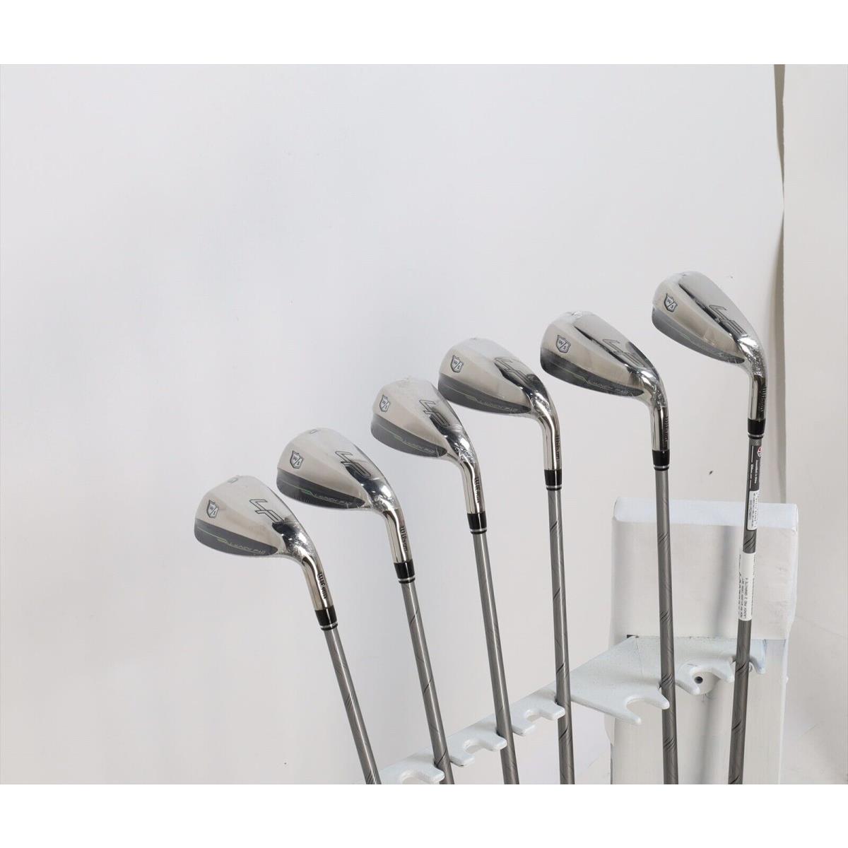 Wilson Launch Pad 2 Iron Set 6-Pw Gw Ladies Even Flow Graphite 1082604 O38