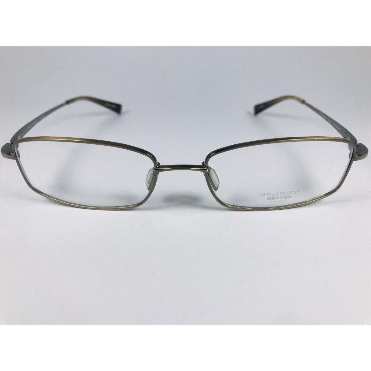 Oliver Peoples Eyeglasses OP 671 Bkc Titanium 100 Chrome 53mm