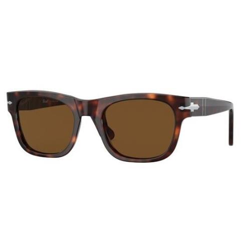 Persol PO3269S 24 57 Havana Brown Polarized 52 mm Unisex Sunglasses