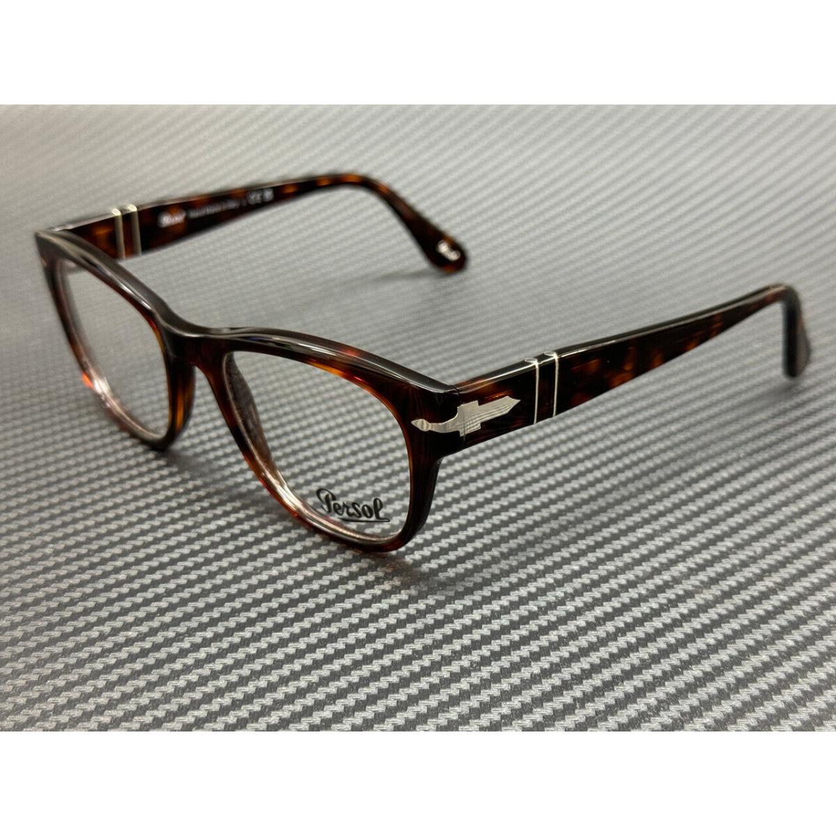 Persol PO3270V 24 Havana Square Rectangle Men`s 52 mm Eyeglasses