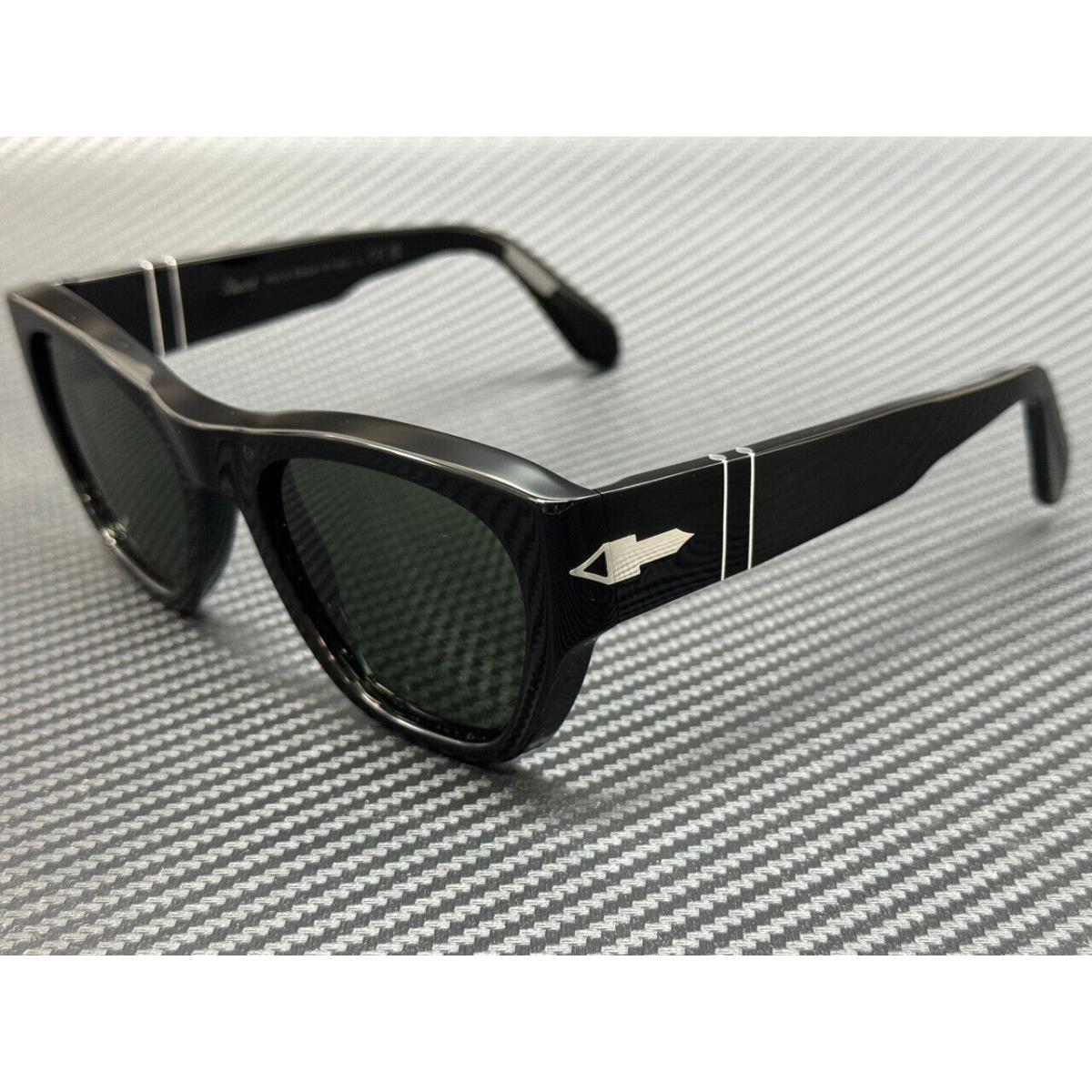 Persol PO0054S 95 31 Black Green Unisex 53 mm Sunglasses