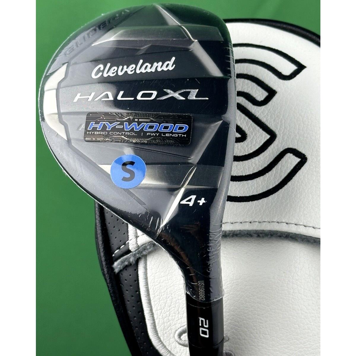 Cleveland Halo XL Hy-wood 4+ 20 Aldila Ascent Stiff S-flex w/ Cover 91461